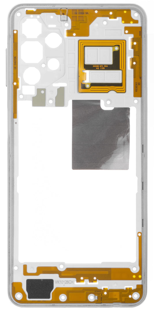 Samsung Galaxy A32 5G A326 Samsung Galaxy A32 5G A326 Halvfodral, Silver