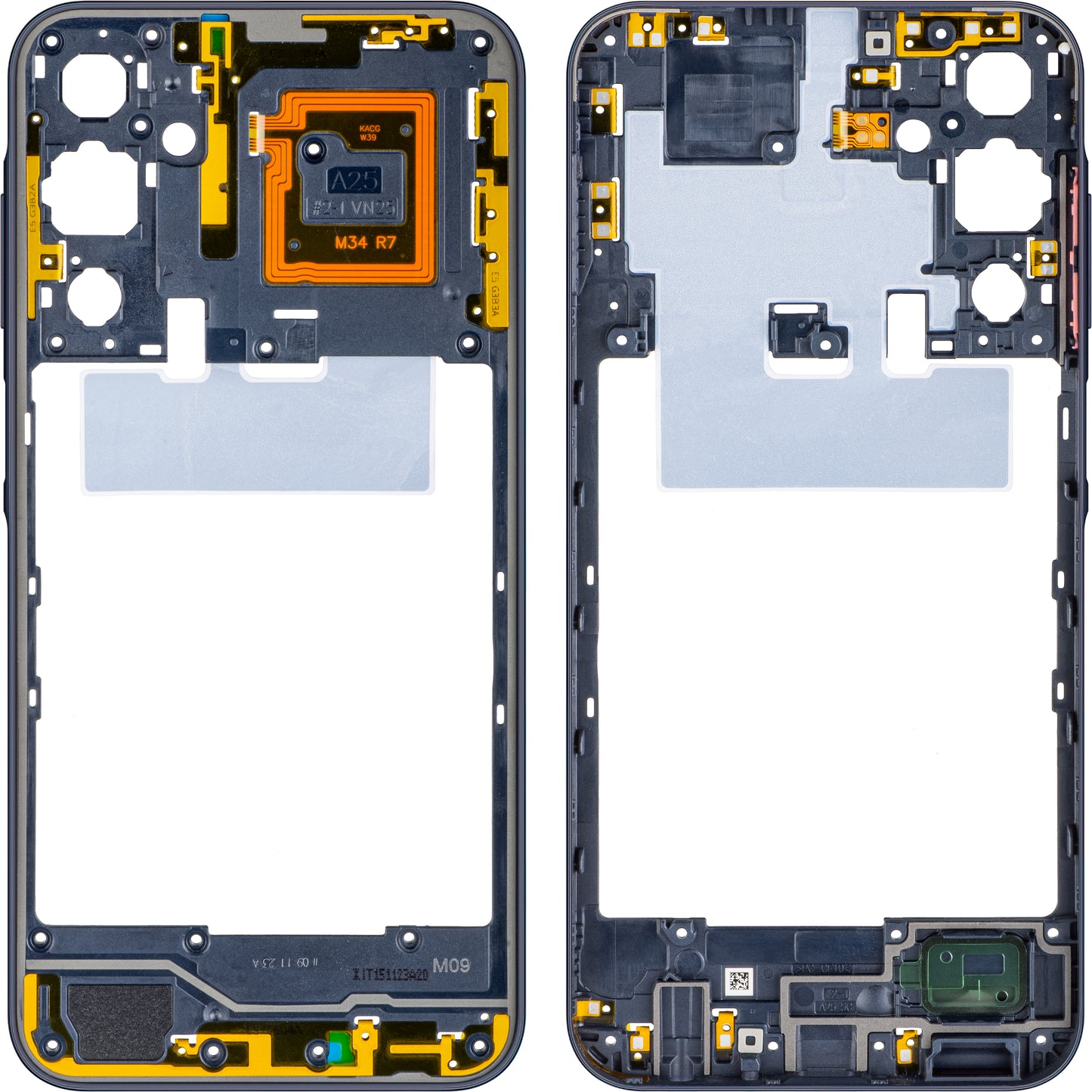 Mellanram Samsung Galaxy A25 A256, Svart