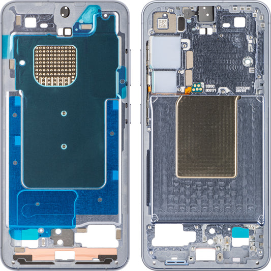 Samsung Galaxy S24 S921 Halvfodral, Blå (Safirblå), Service Pack GH82-3343418F