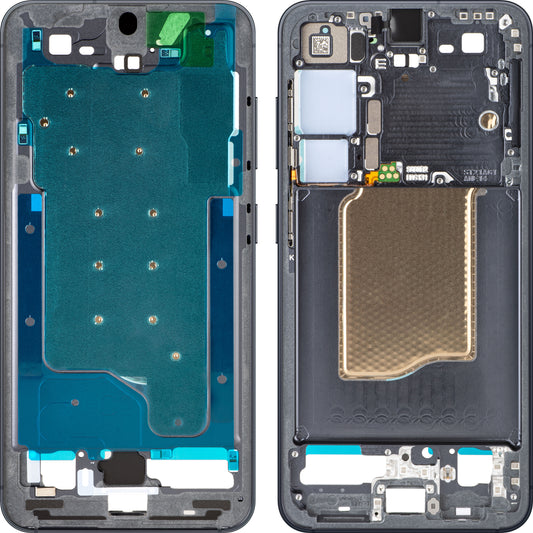 Mellanhölje Samsung Galaxy S25 S931, Svart, Service Pack GH82-36328E