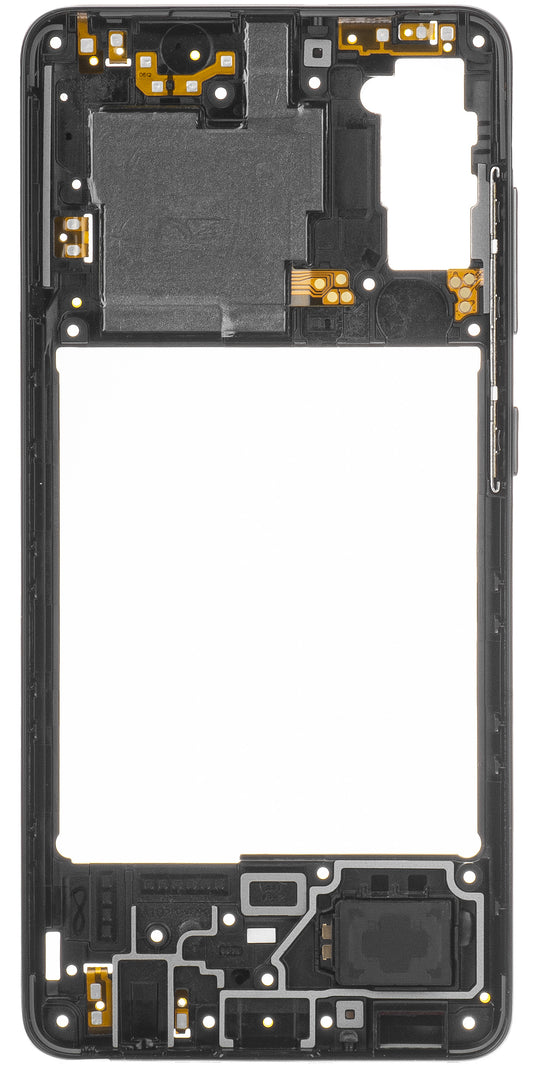 Samsung Galaxy Galaxy A41 A415 Halvfodral, svart