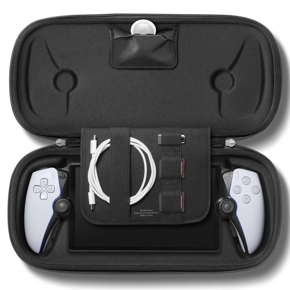 Spigen Klasden Skyddsfodral för Sony Playstation Portal Remote Player-konsol, Grå AGP09756