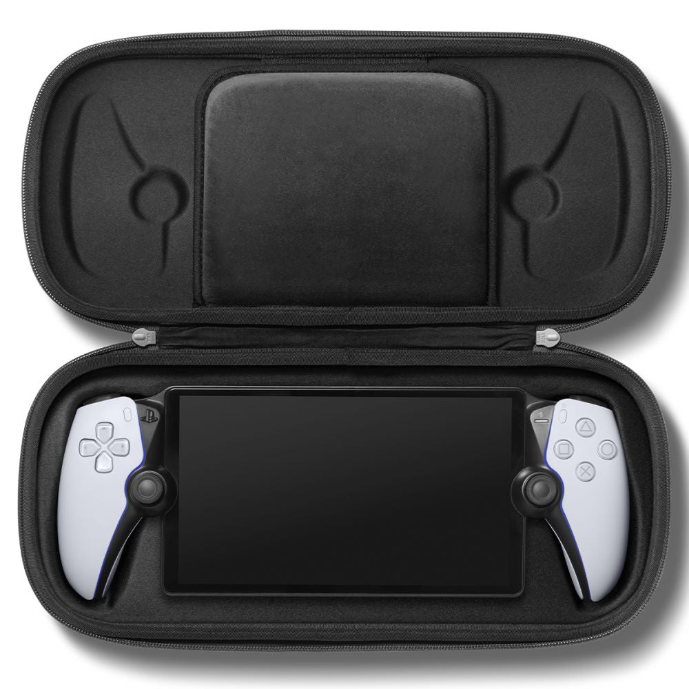 Spigen Klasden Skyddsfodral för Sony Playstation Portal Remote Player-konsol, Grå AGP09756
