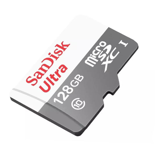 Minneskort microSDXC SanDisk Ultra, 128Gb, Klass 10 SDSQUNR-128G-GN6MN