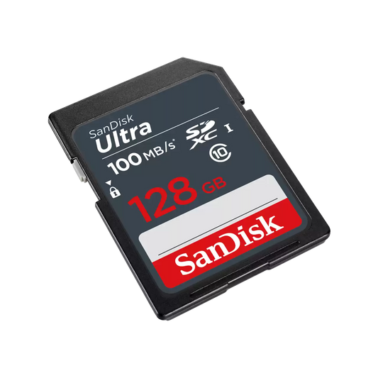 SDXC-minneskort SanDisk Ultra, 128GB, Klass 10 SDSDUNR-128G-GN3IN