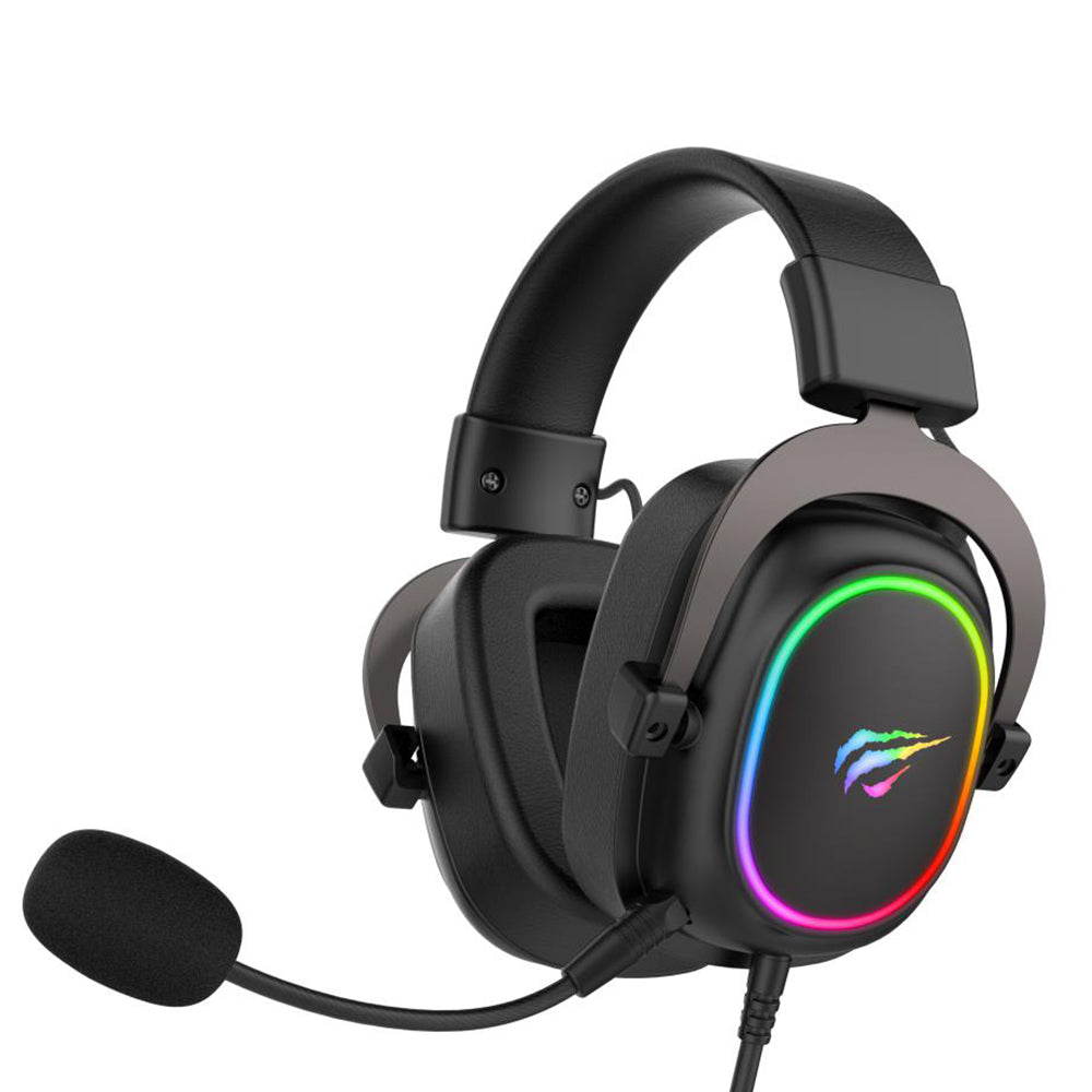 Gaminghörlurar 3.5mm HAVIT H2002P, 2m, Svarta