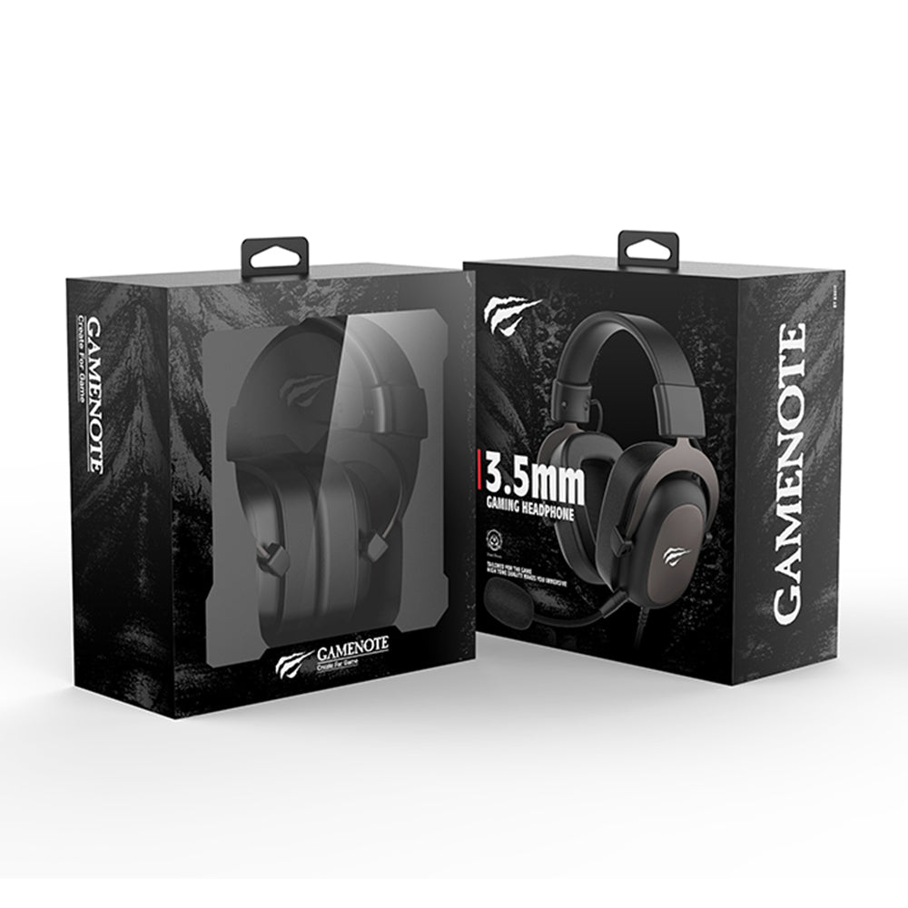Gaminghörlurar 3.5mm HAVIT H2002P, 2m, Svarta