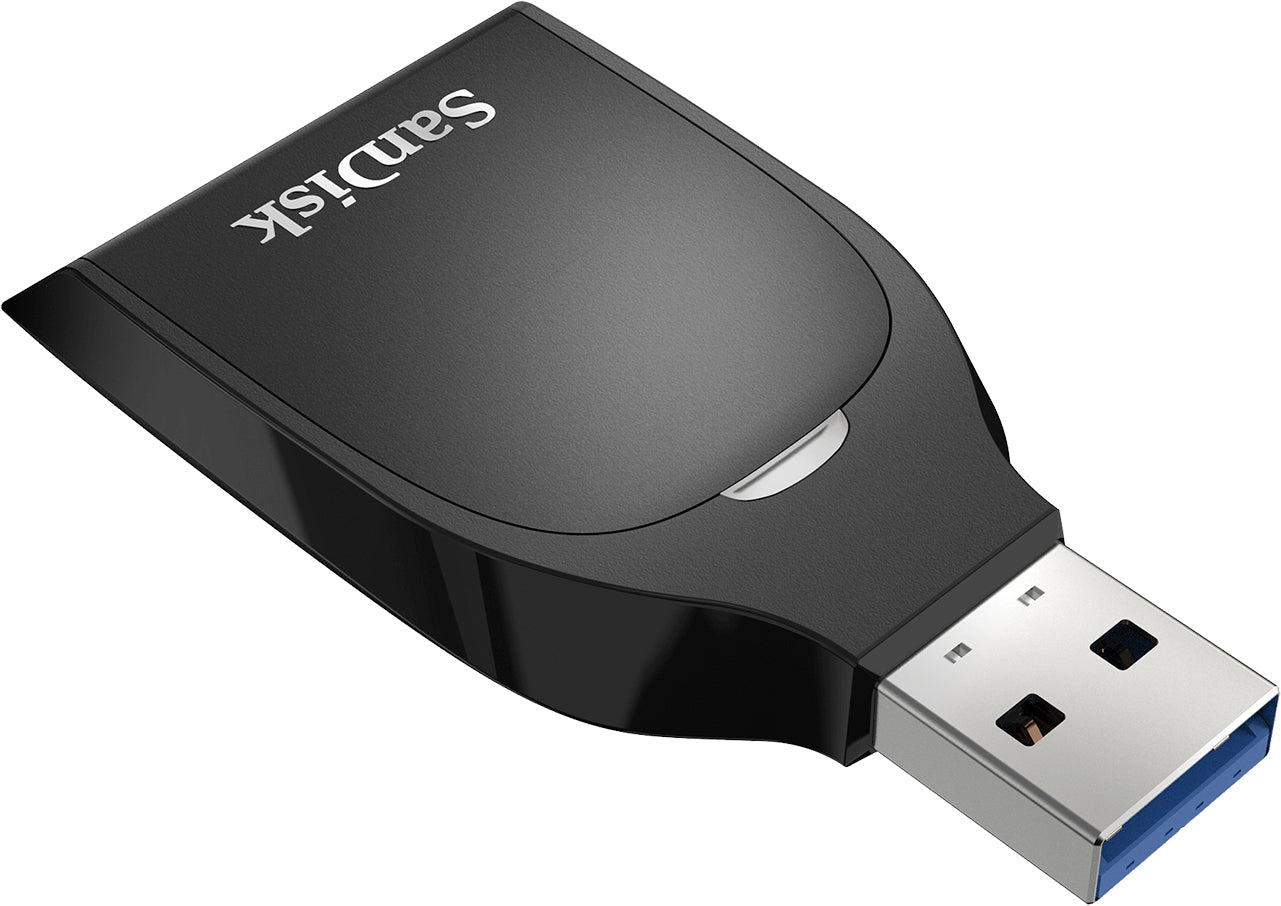 SanDisk USB 3.0-kortläsare, SD, Svart SDDR-C531-GNANN