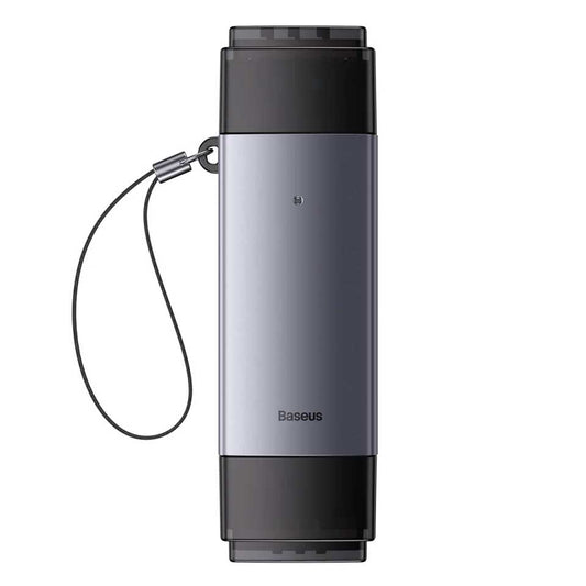 Kortläsare USB/USB-C Baseus Lite, SD - microSD, Grå WKQX060113