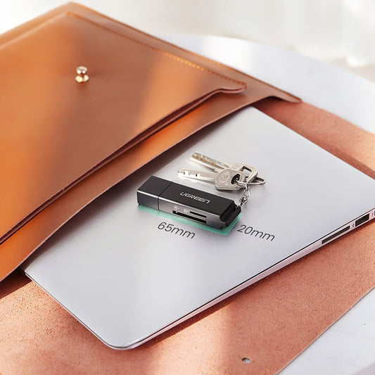 USB 3.0-kortläsare UGREEN CM104, SD - microSD, Svart