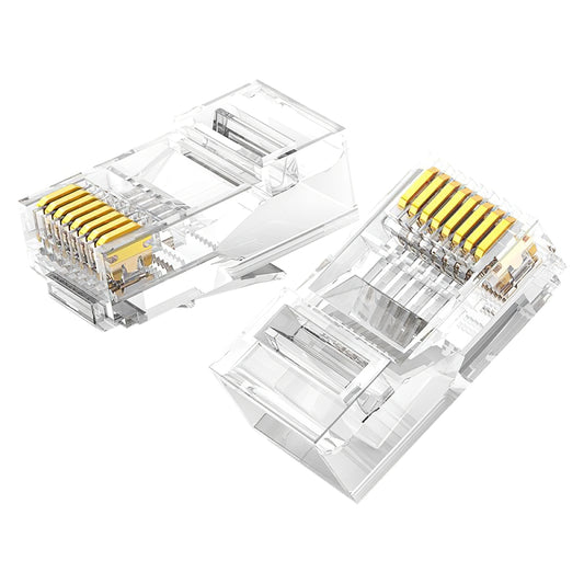 Nätverkskontakt UGREEN NW120, RJ45, Cat6, uppsättning 100 delar
