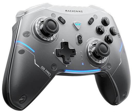 Machenike G5Pro Max-kontroller med laddningsstation, grå