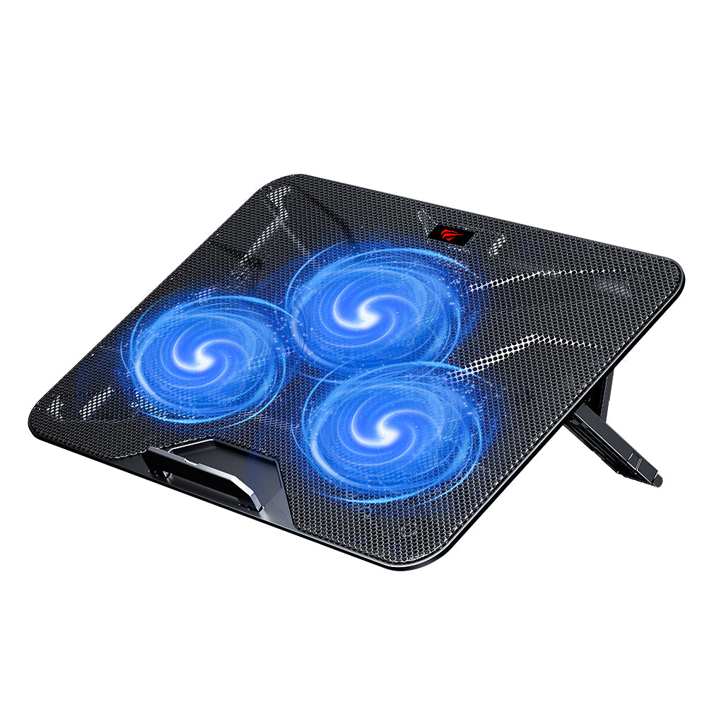 Cooler HAVIT F2067 för Laptop 9 tum - 18,3 tum, Svart