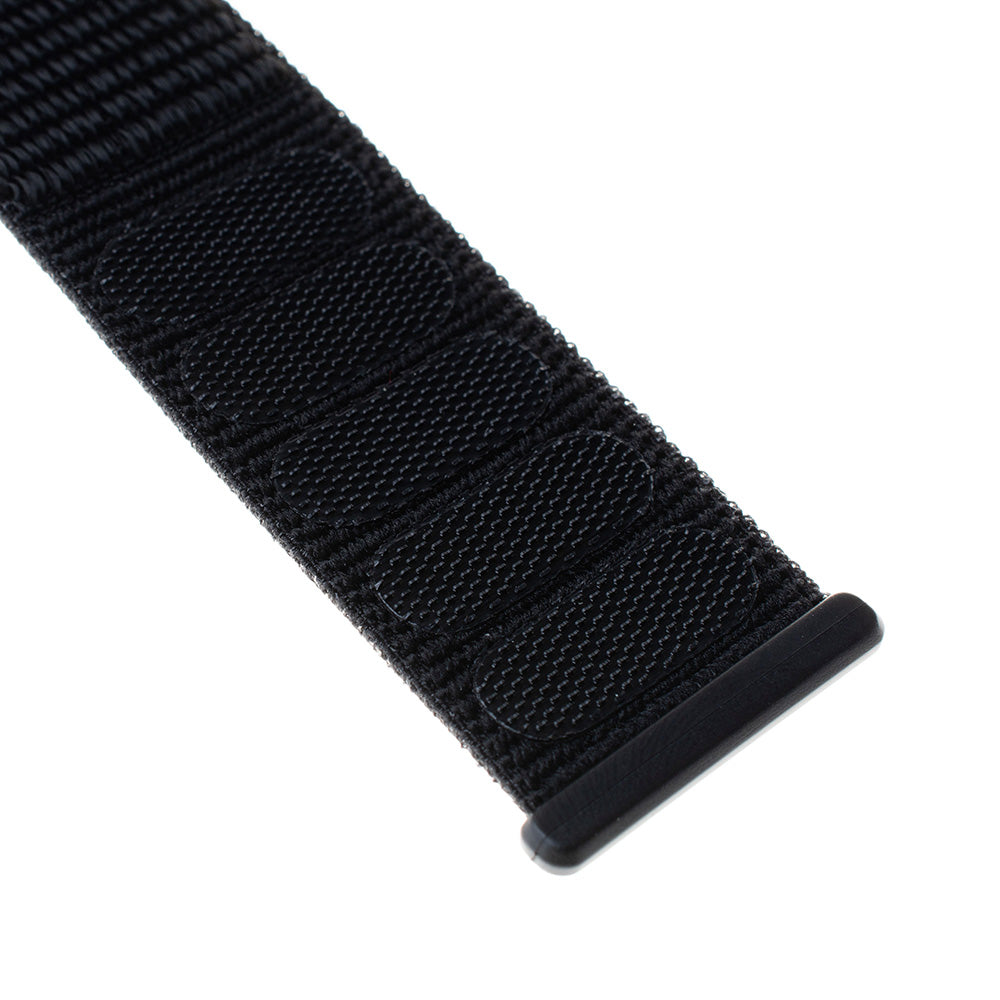 Fixed Nylon-rem för Apple Watch 49mm / 46mm / 45mm / 44mm / 42mm Series, Svart