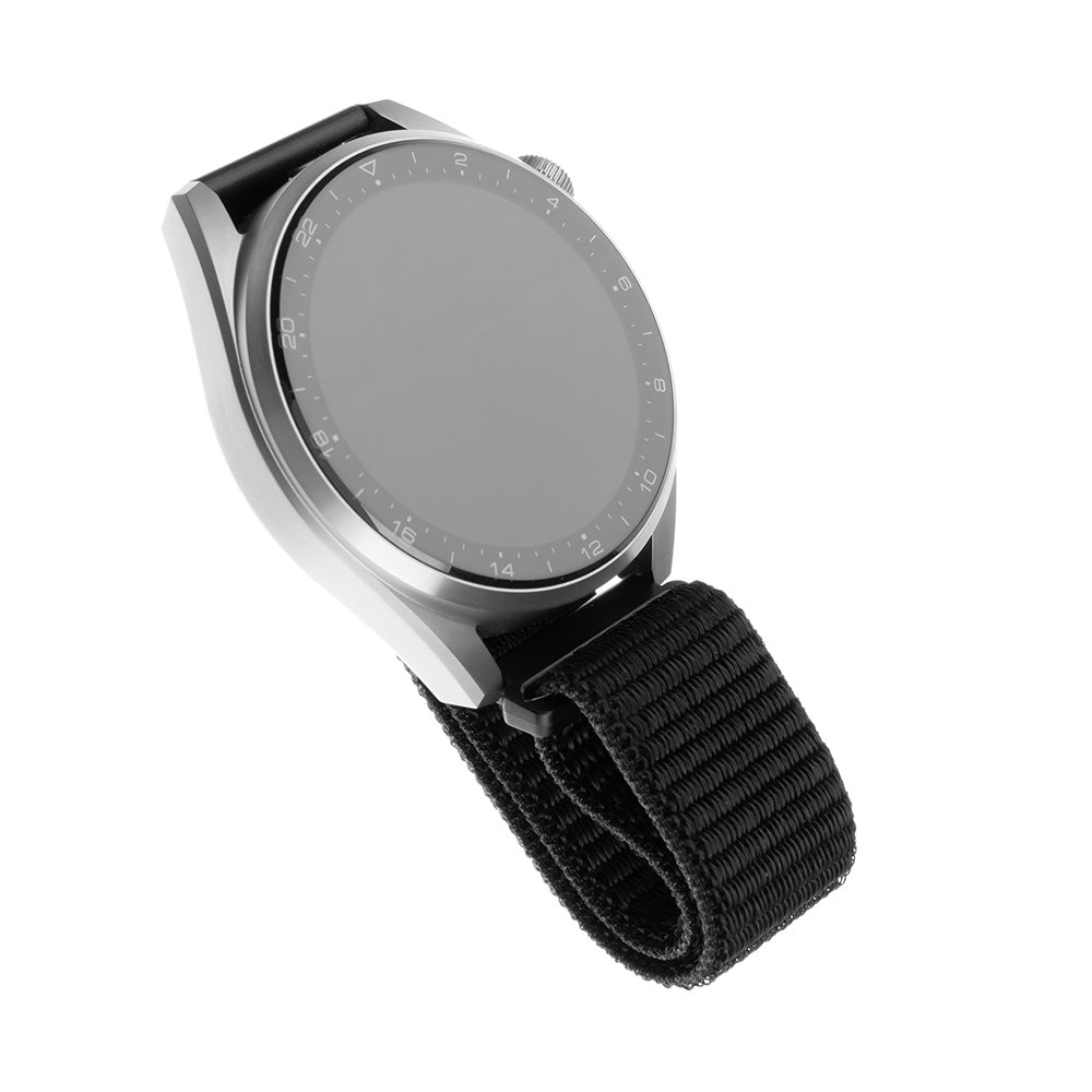 Fixed Nylon-rem för Huawei Watch / Xiaomi Watch Series, 22mm, Svart