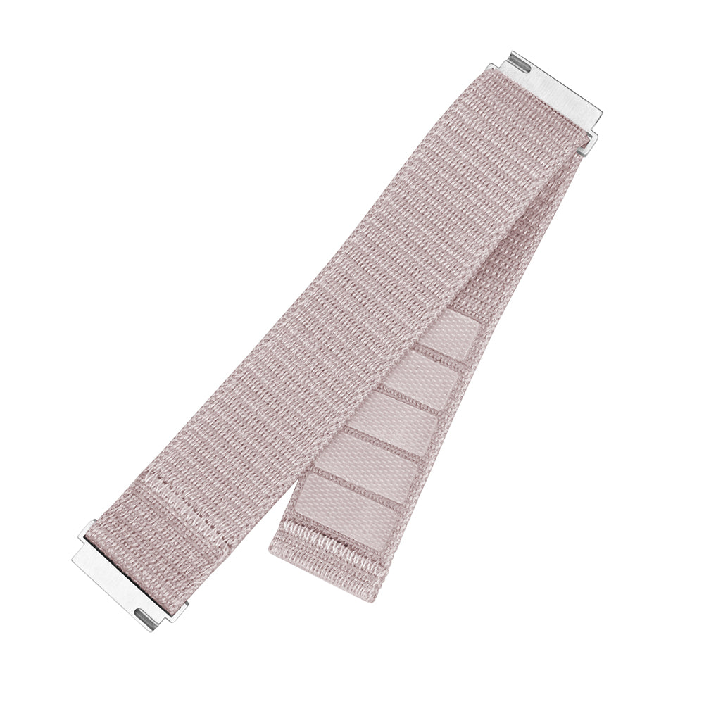Fixed Nylon Sporty klockarmband för Huawei Watch / Xiaomi Watch Series, 22mm, Roséguld