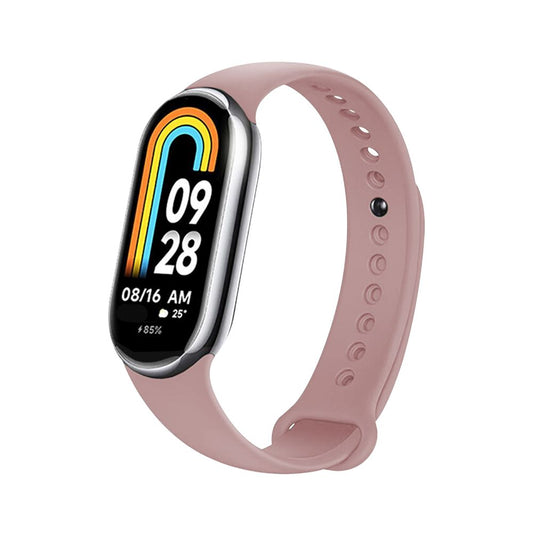 Curea Fixed Silicone pentru Xiaomi Smart Band 9 / 8, Roz