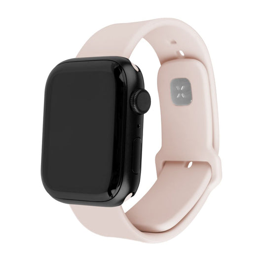 Fixed Silicone Sporty klockarmband för Apple Watch 42mm / 41mm / 40mm / 38mm Series, Rosa