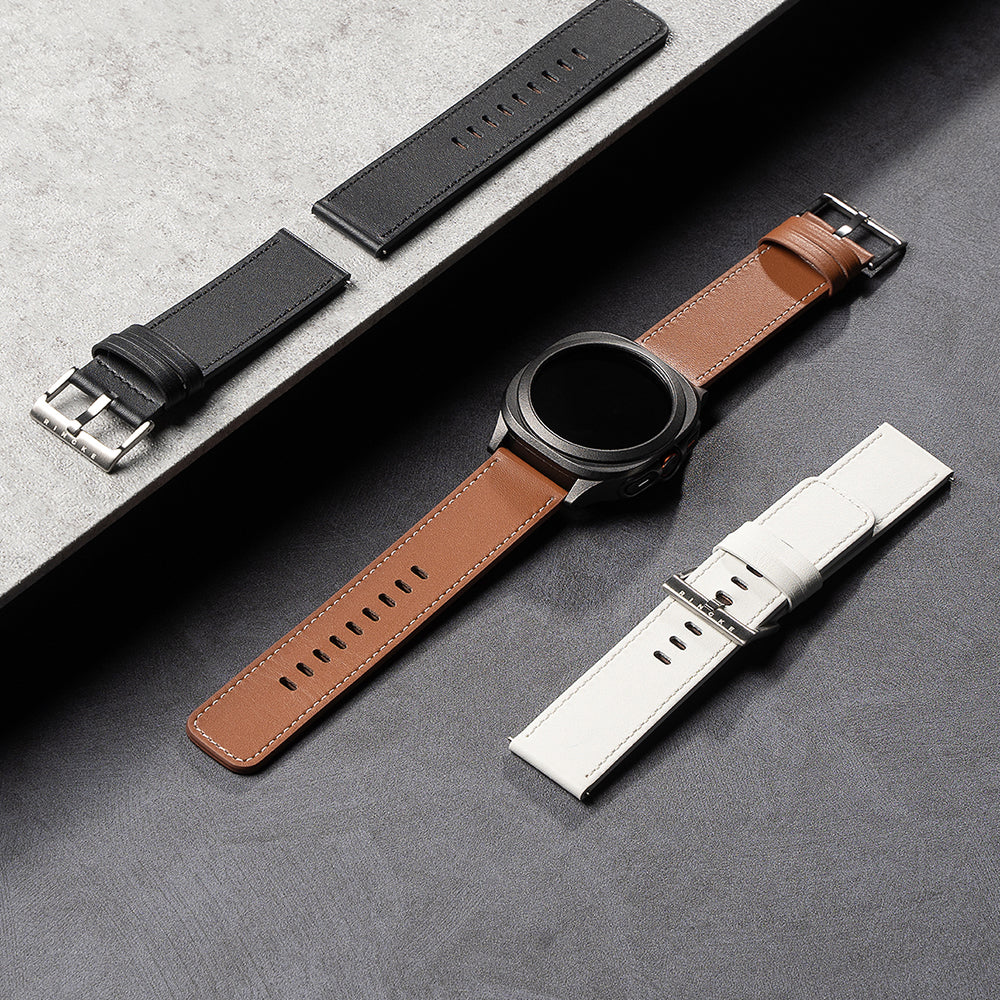 Ringke One Basic Bold rem för Fossil Watch / Mobvoi Watch / Suunto Watch Series, 24mm, Svart