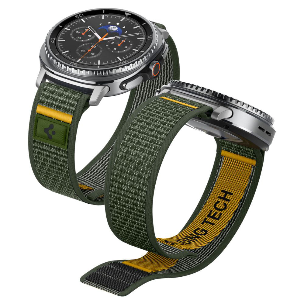 Spigen Athlex Air rem för Samsung Galaxy Watch8 / Watch8 Classic Series, Grön