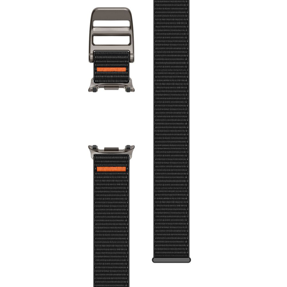 Spigen DuraPro Flex rem för Samsung Galaxy Watch8 / Watch8 Classic Series, Svart AMP10116