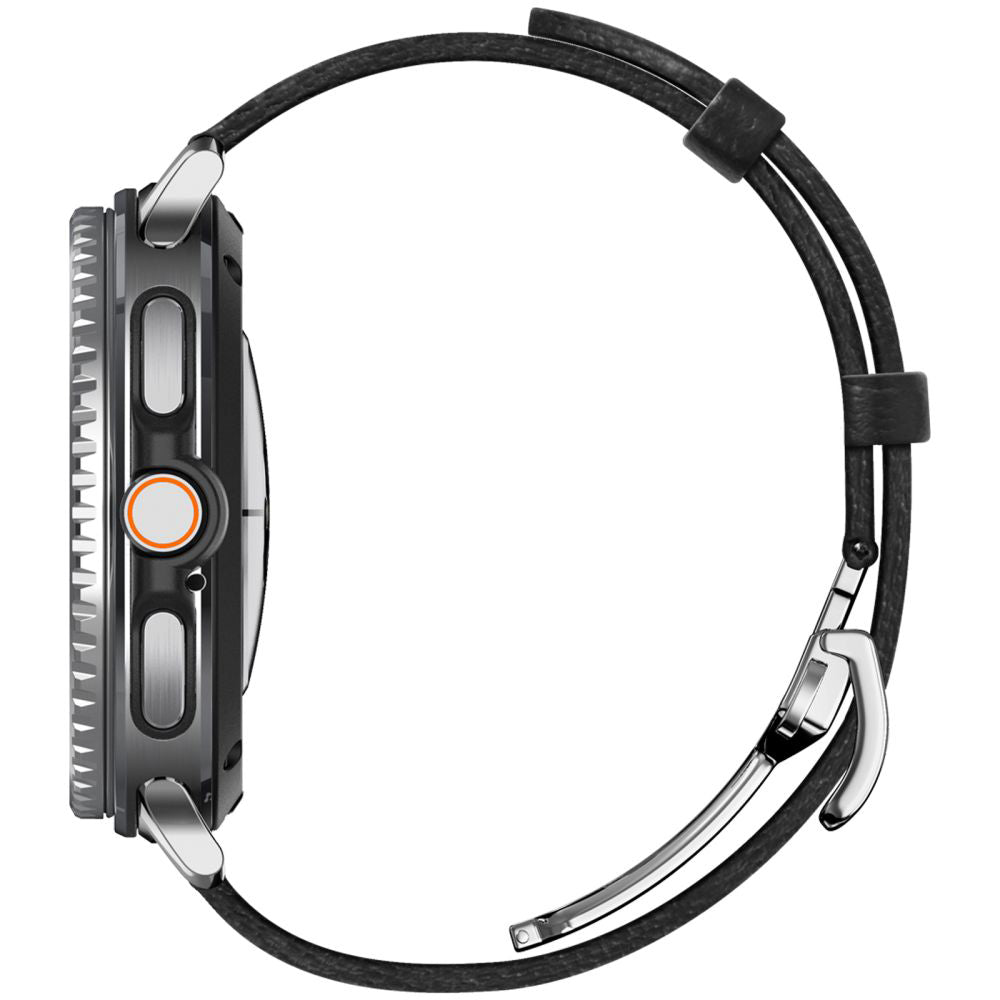 Spigen Enzo-armband för Samsung Galaxy Watch9 / Watch8 / Watch8 Classic-serien, svart AMP10119