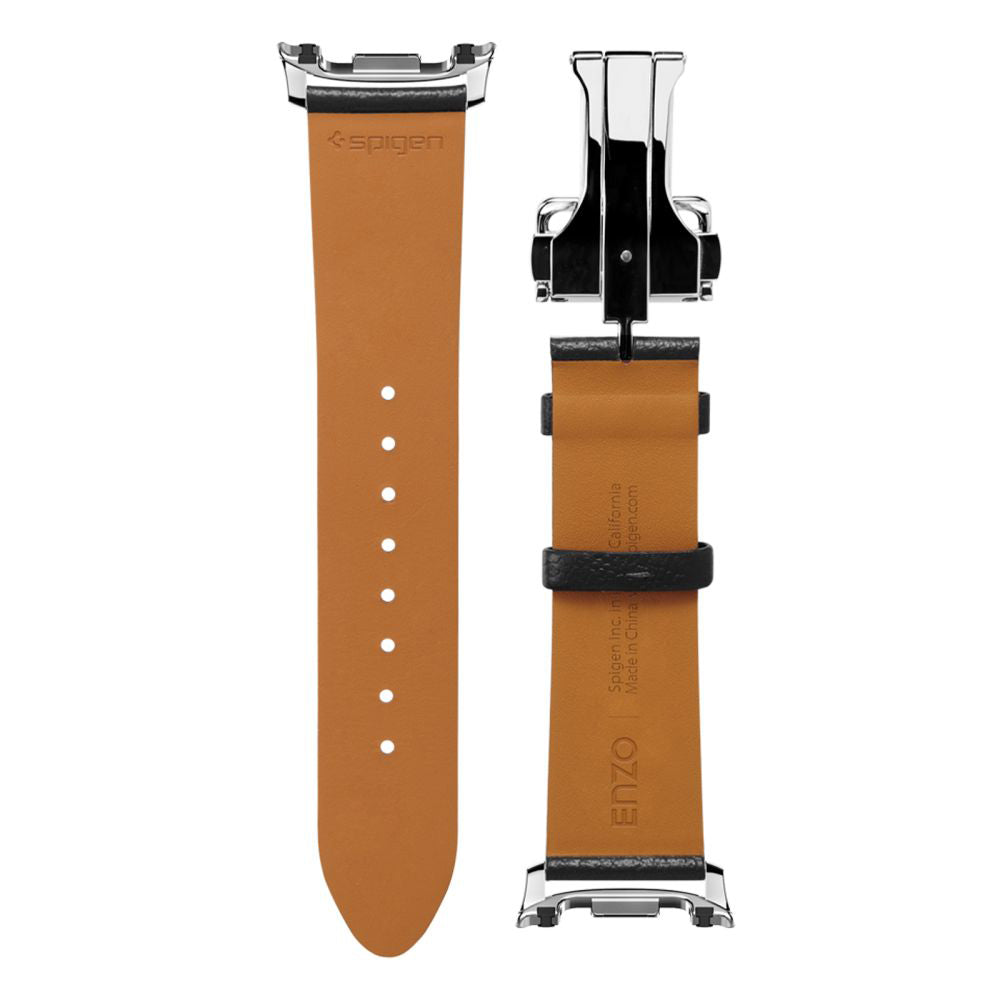Spigen Enzo-armband för Samsung Galaxy Watch9 / Watch8 / Watch8 Classic-serien, svart AMP10119