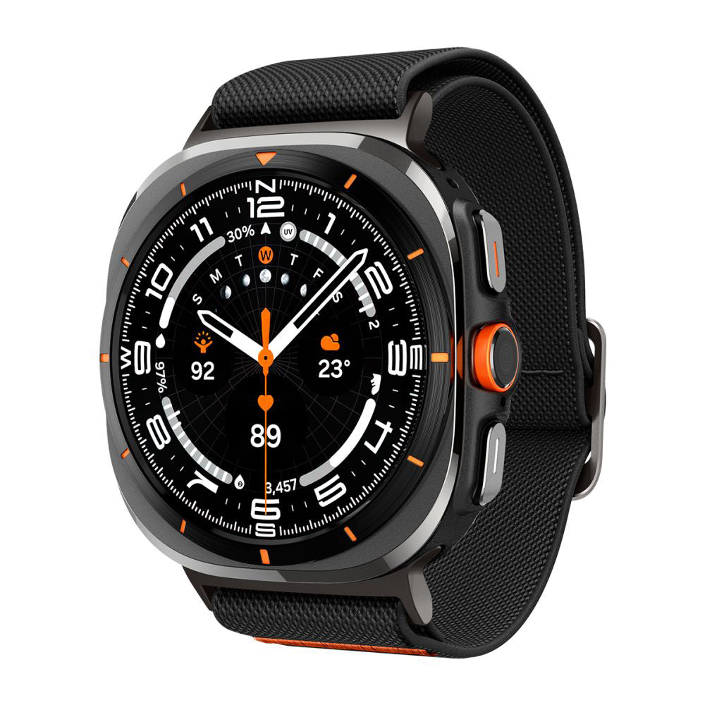 Spigen Fit Lite rem för Samsung Galaxy Watch Ultra, Svart AMP08772