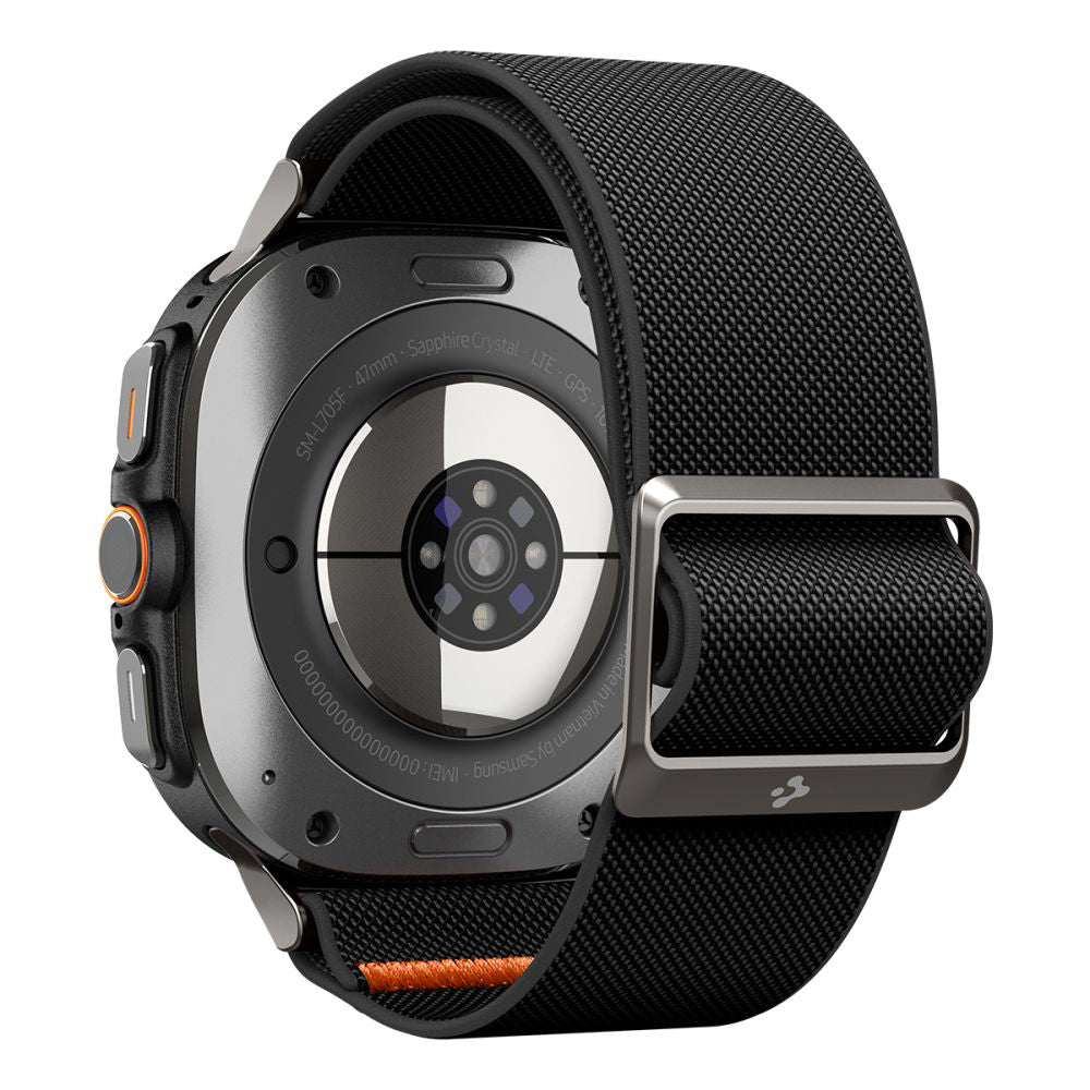 Spigen Fit Lite rem för Samsung Galaxy Watch Ultra, Svart AMP08772