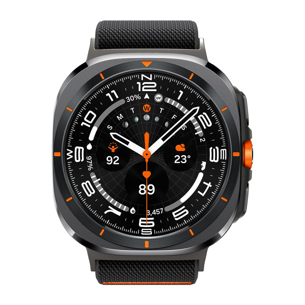 Spigen Fit Lite rem för Samsung Galaxy Watch Ultra, Svart AMP08772