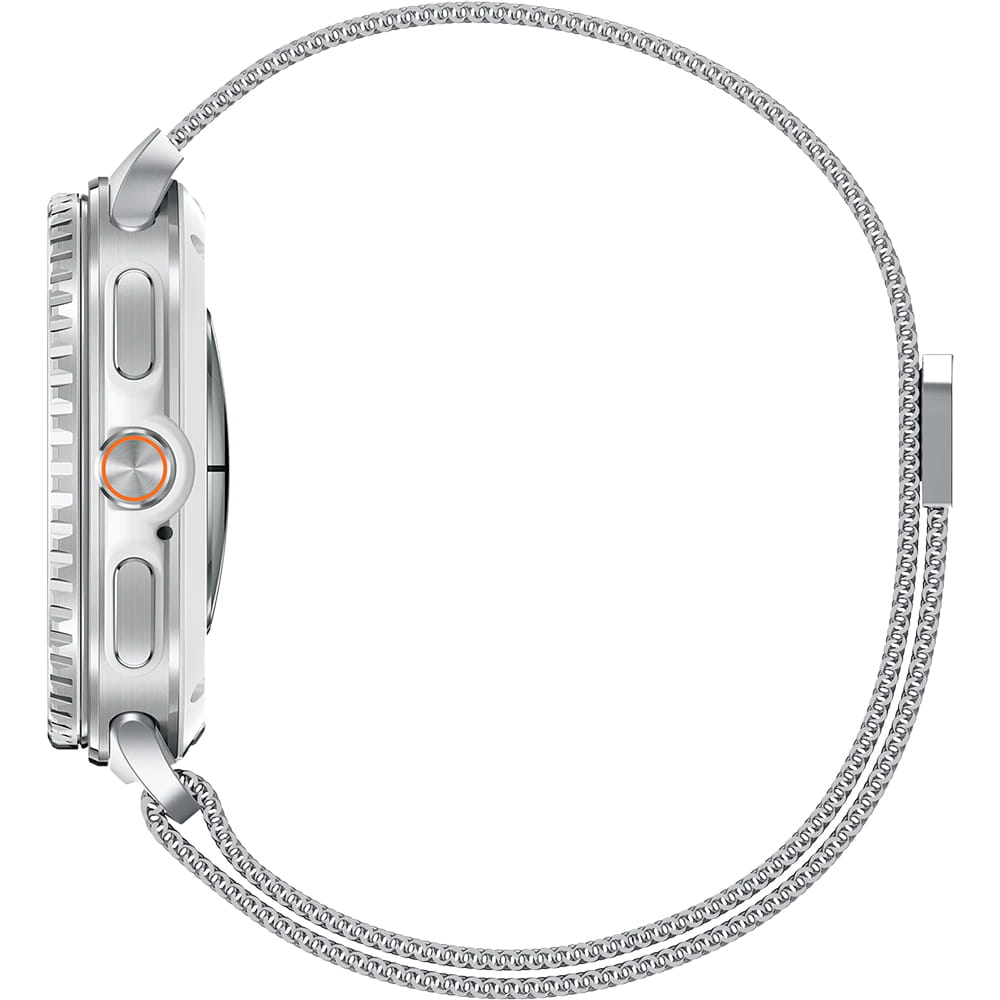Spigen Metal Fit-armband för Samsung Galaxy Watch9 / Watch8 / Watch8 Classic-serien, Silver AMP10121