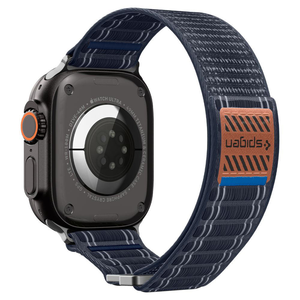 Spigen WBF0-band för Apple Watch 49mm / 46mm / 45mm / 44mm-serien, Marinblå AMP10143