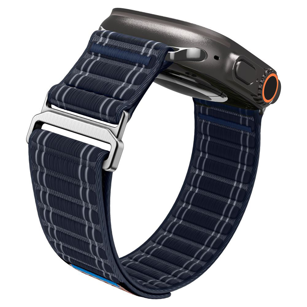 Spigen WBF0-band för Apple Watch 49mm / 46mm / 45mm / 44mm-serien, Marinblå AMP10143