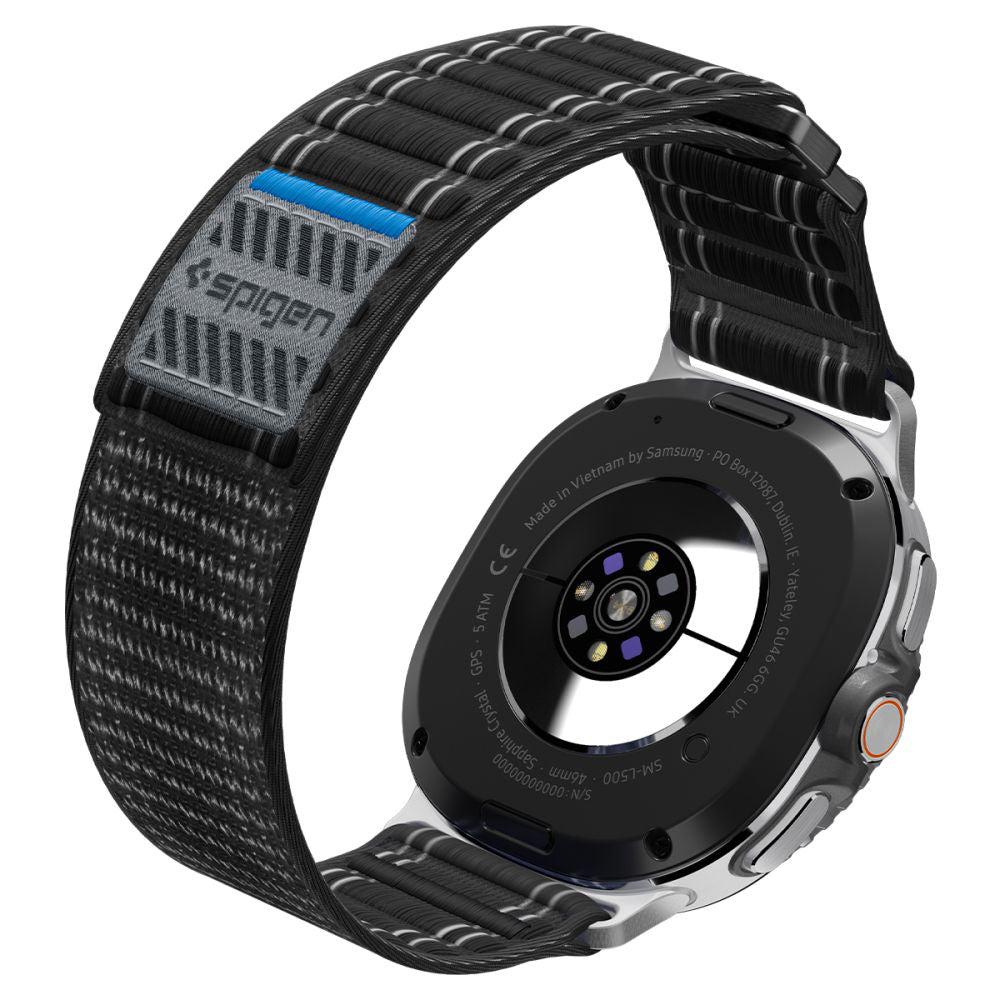 Spigen WBF0 rem för Samsung Galaxy Watch8 / Watch8 Classic Series, Svart AMP10153