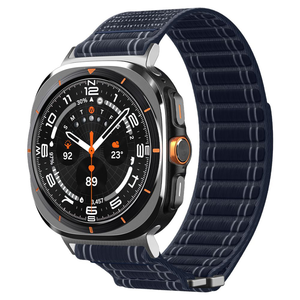 Spigen WBF0 klockarmband för Samsung Galaxy Watch Ultra, Marinblå AMP10148