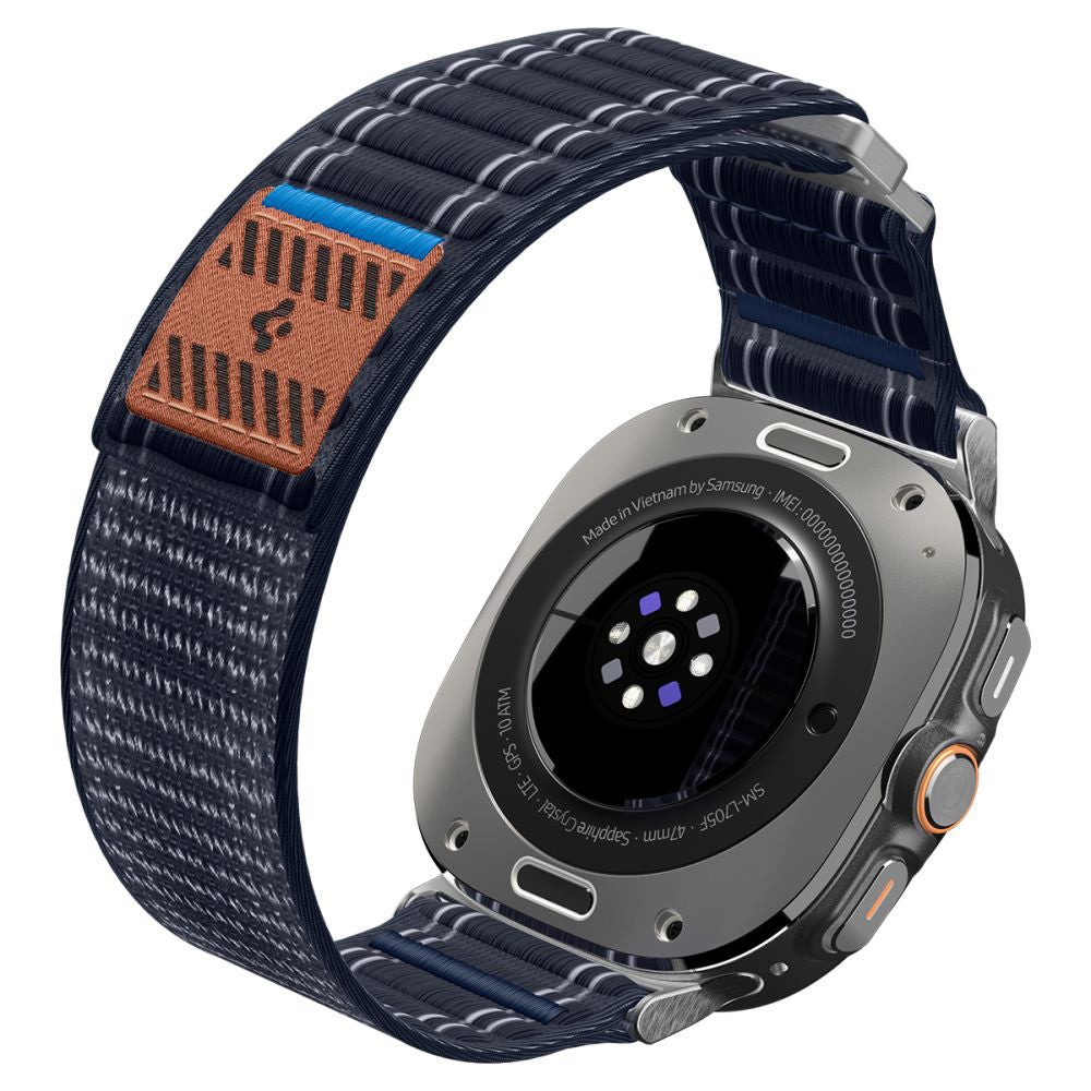 Spigen WBF0 klockarmband för Samsung Galaxy Watch Ultra, Marinblå AMP10148