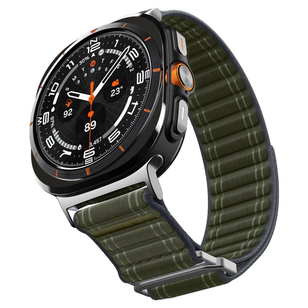 Spigen WBF0 rem för Samsung Galaxy Watch Ultra, Grön