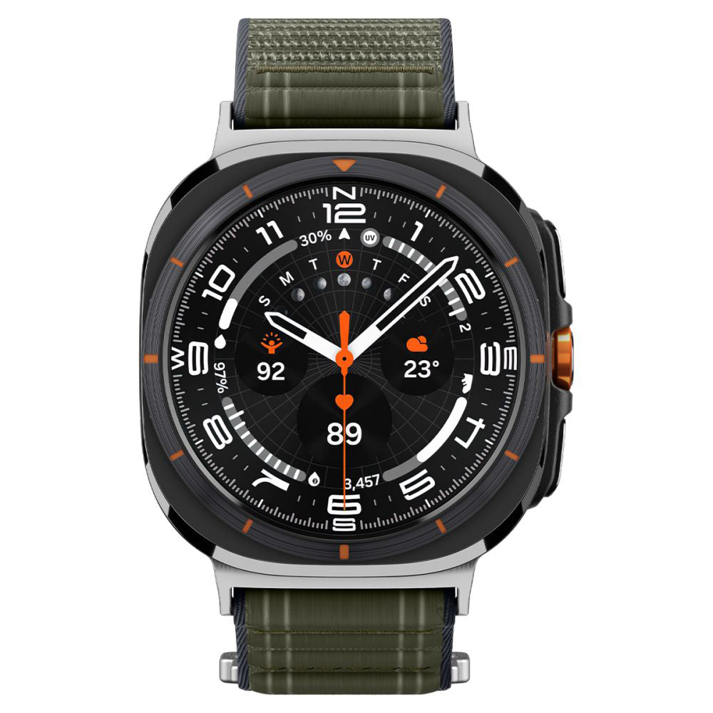 Spigen WBF0 rem för Samsung Galaxy Watch Ultra, Grön