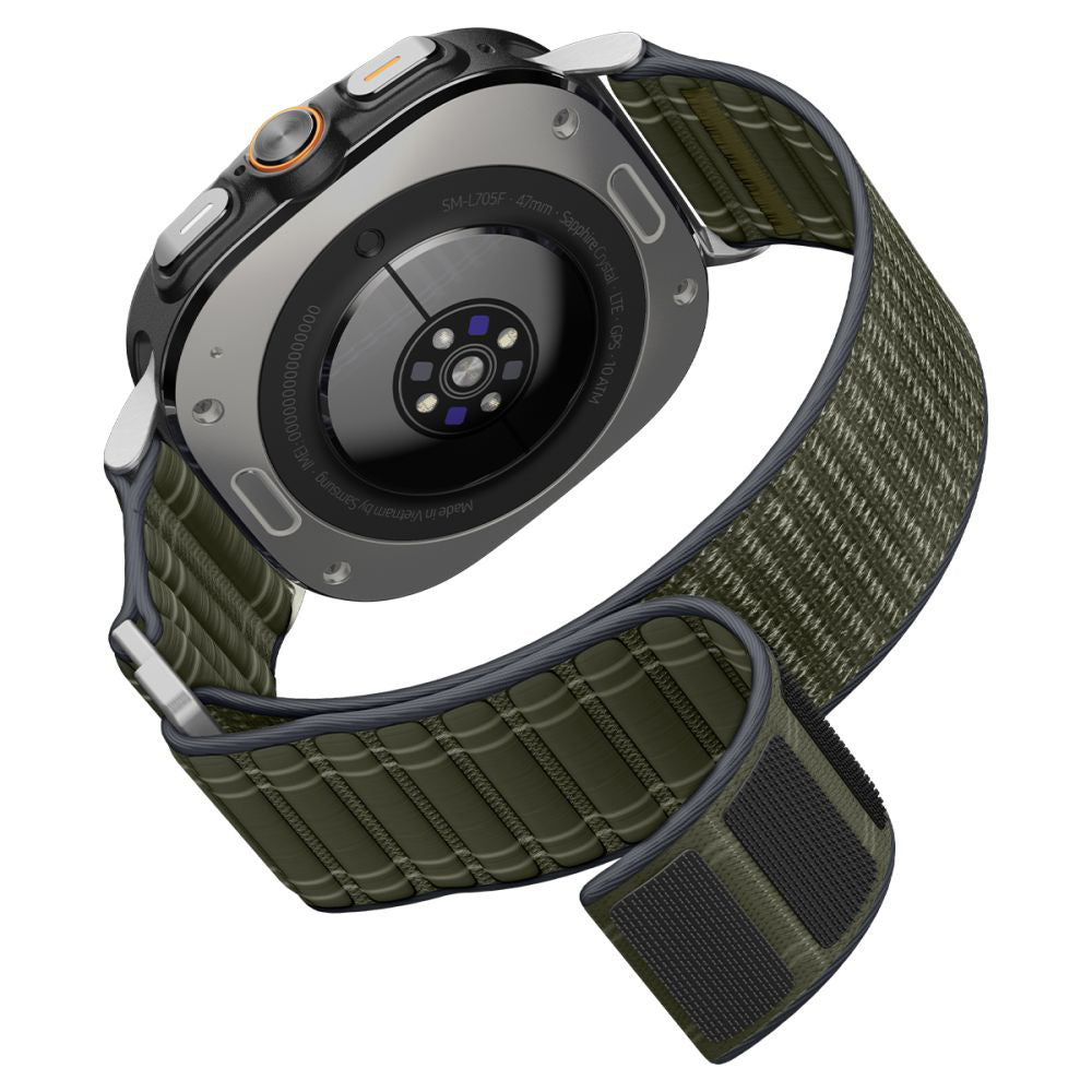 Spigen WBF0 rem för Samsung Galaxy Watch Ultra, Grön