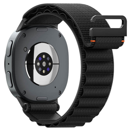 Spigen WBF1-band för Samsung Galaxy Watch9 / Watch8 / Watch8 Classic-serien, svart AMP11607