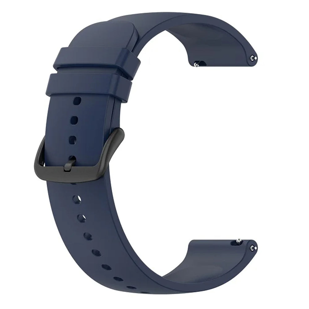 Techsuit W001 rem för Samsung Galaxy Watch / Huawei Watch Series, 20mm, Mörkblå