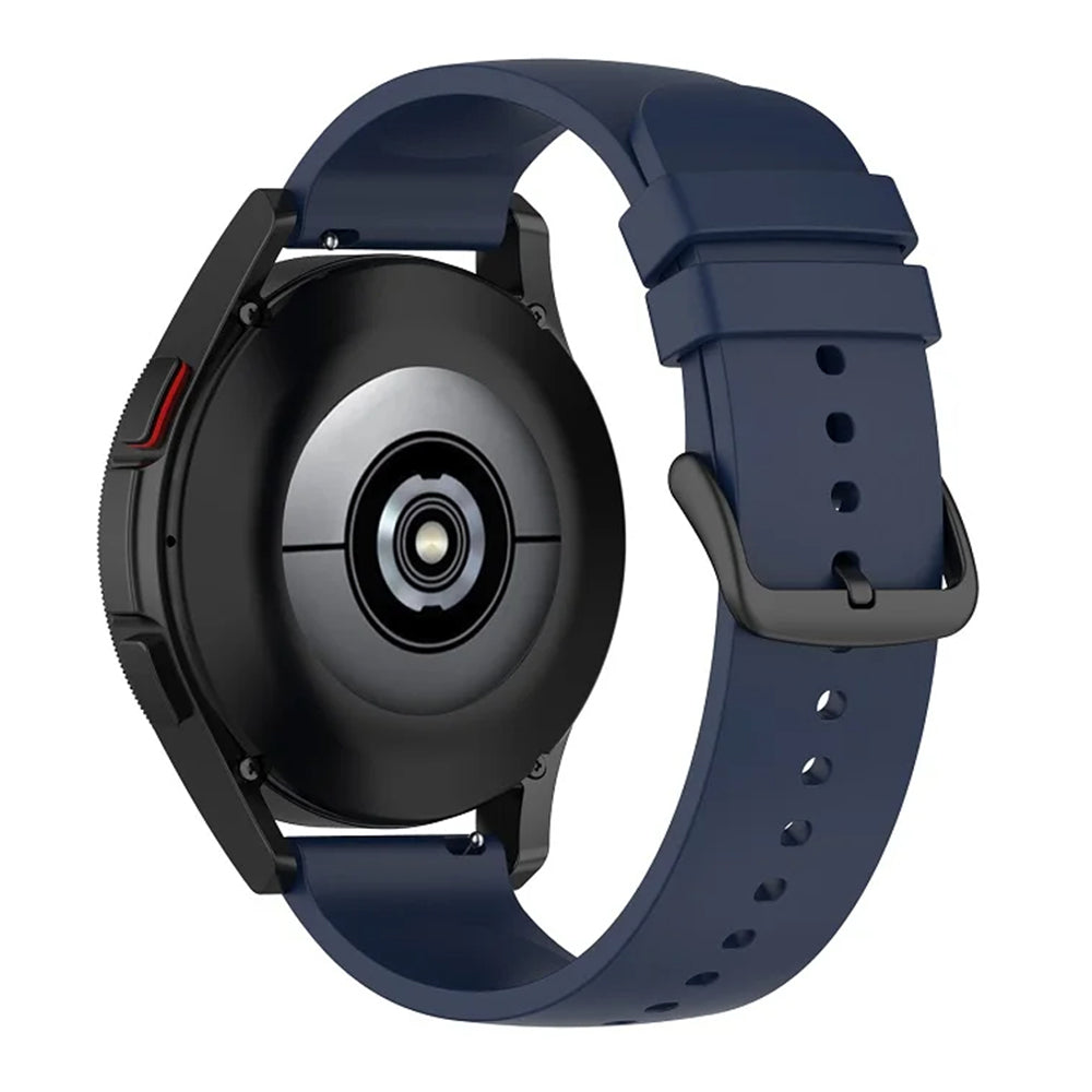 Techsuit W001 rem för Samsung Galaxy Watch / Huawei Watch Series, 20mm, Mörkblå
