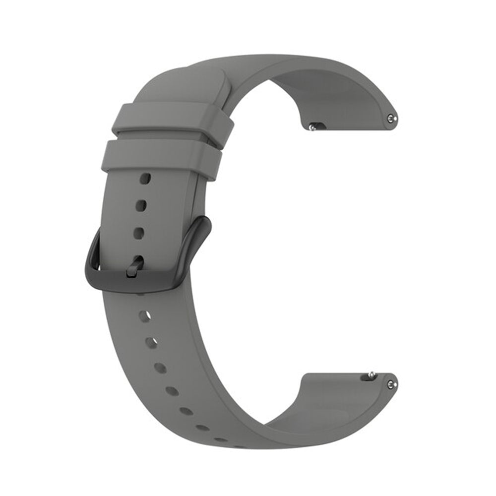 Techsuit W001 rem för Samsung Galaxy Watch / Huawei Watch Series, 20mm, Grå