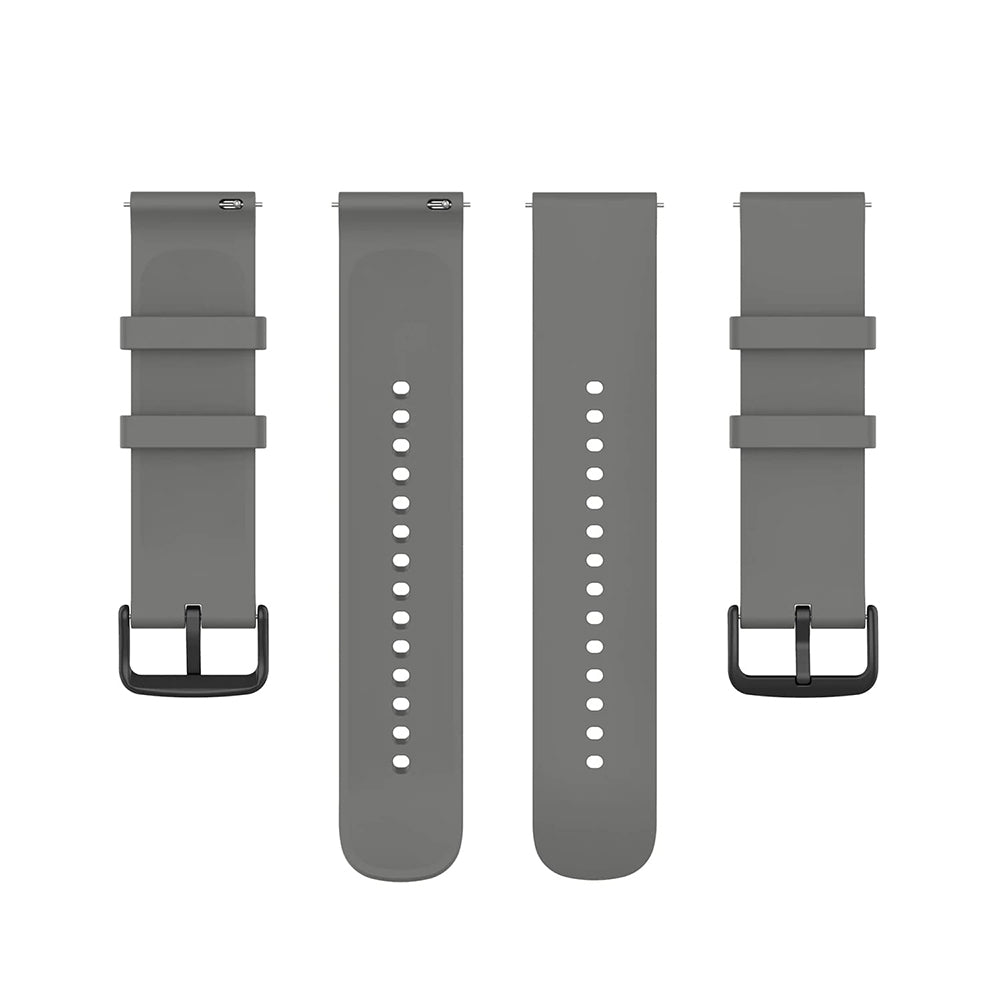 Techsuit W001 rem för Samsung Galaxy Watch / Huawei Watch Series, 20mm, Grå