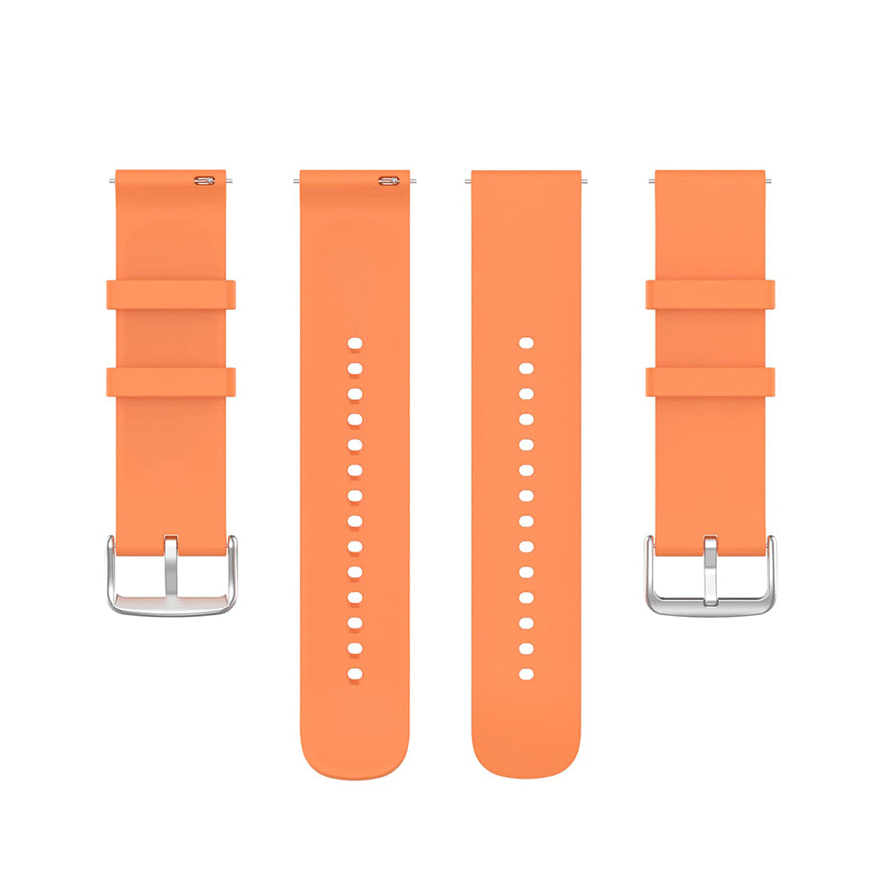 Techsuit W001 rem för Samsung Galaxy Watch / Huawei Watch Series, 20mm, Orange
