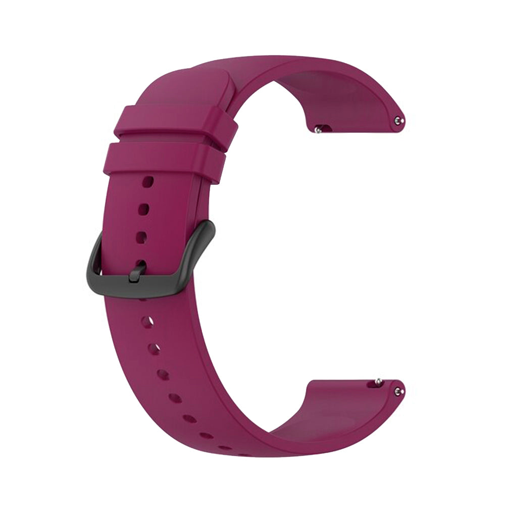 Techsuit W001 rem för Samsung Galaxy Watch / Huawei Watch Series, 20mm, Rosa