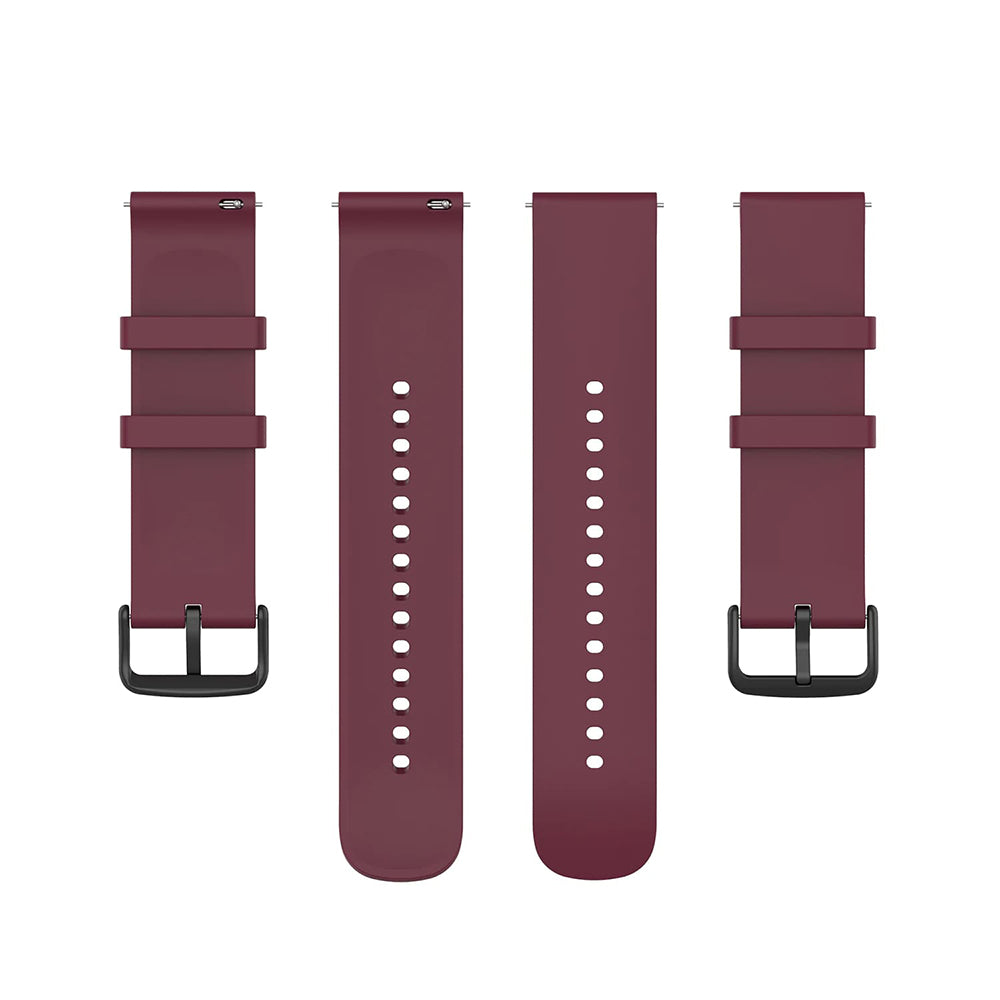 Techsuit W001 rem för Samsung Galaxy Watch / Huawei Watch Series, 20mm, Rosa