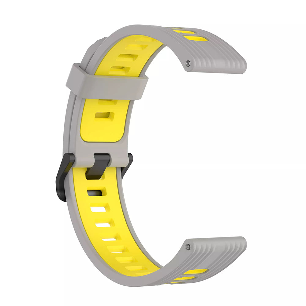 Techsuit W002 rem för Huawei Watch / Xiaomi Watch Series, 22mm, Grå