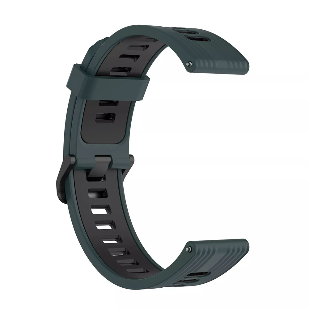 Techsuit W002 rem för Huawei Watch / Xiaomi Watch Series, 22mm, Grön