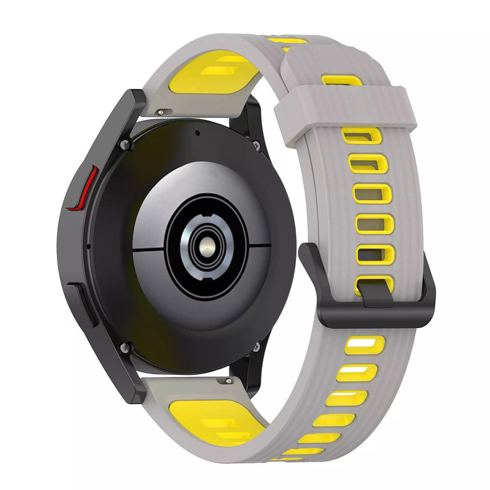 Techsuit W002 rem för Samsung Galaxy Watch / Huawei Watch Series, 20mm, Grå
